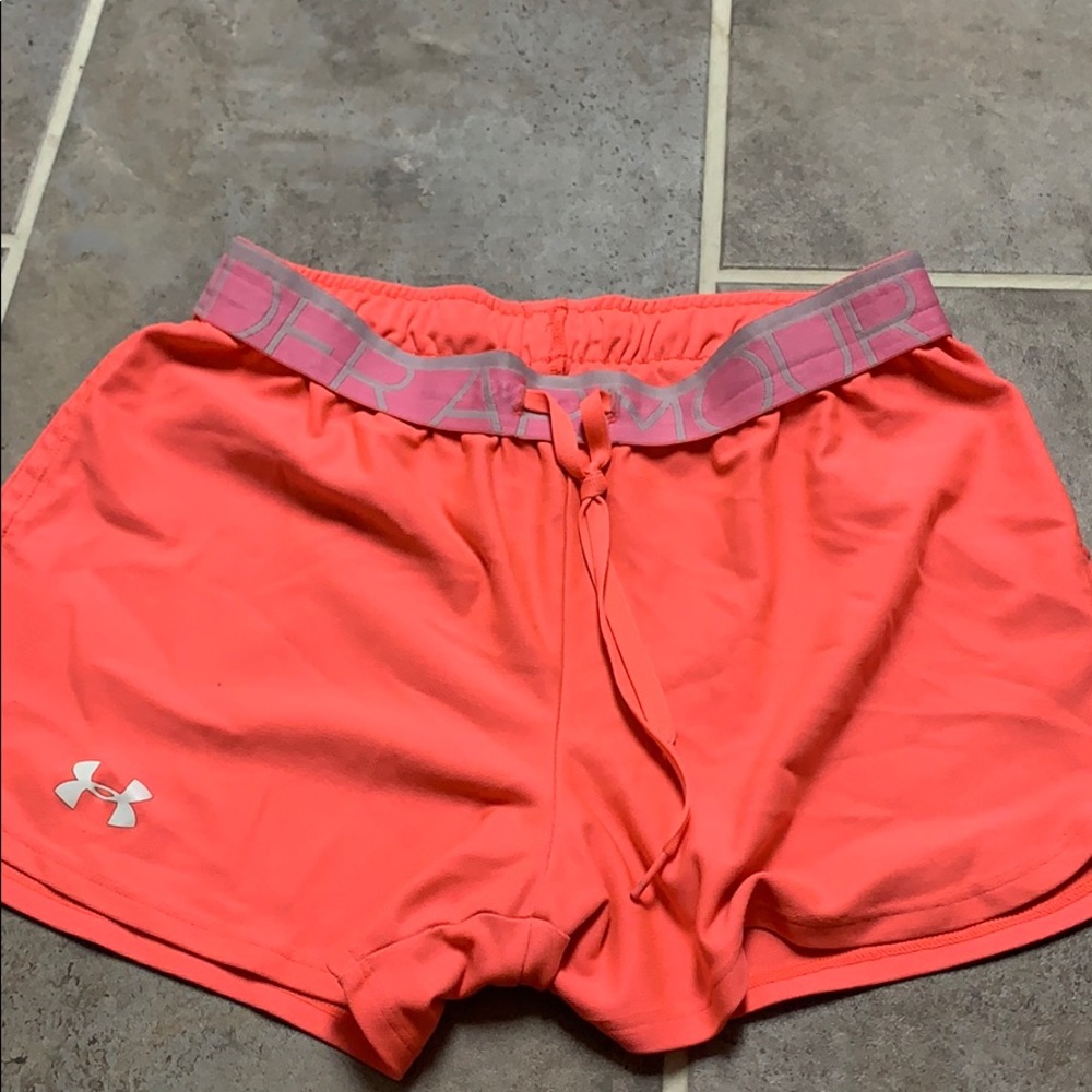 Neon Pink Athletic Shorts !